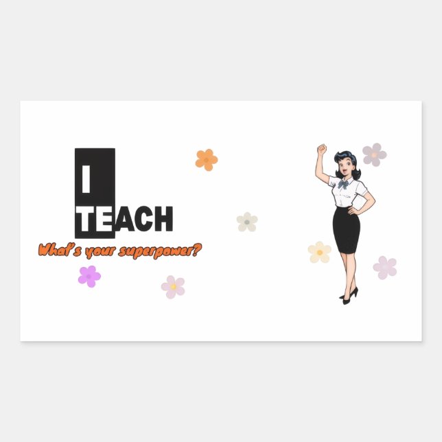What’s Your Superpower Stickers – Teacher Gift (Devant)
