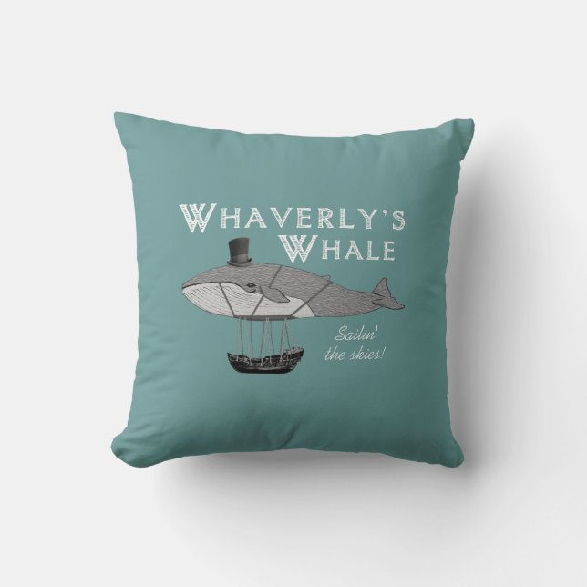 Whaverly's Whale Coussin (Recto)
