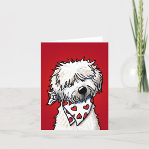 Wheaten Terrier Carte de remerciements