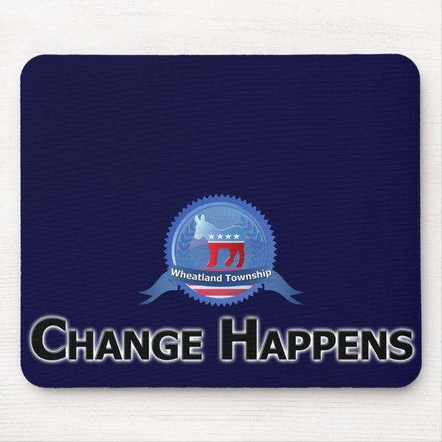 Wheatland Démocrate - tapis de souris (Devant)