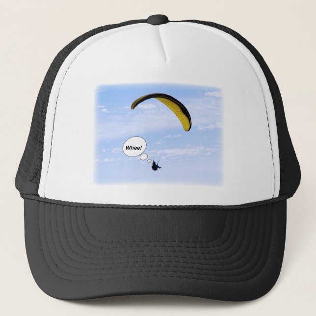 Whee ! Parapentisme dans le casquette de nuages (Devant)