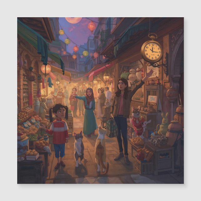 Where Cats Wander and Lanterns Glow (Devant)