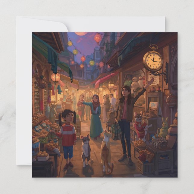 Where Cats Wander and Lanterns Glow (Devant)