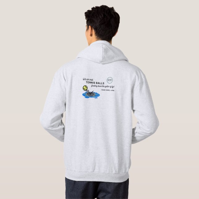 WHERE Sweat - shirt à capuche avec citation de bal (Dos entier)
