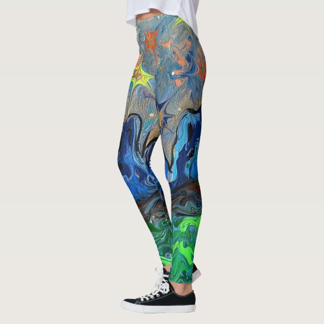 Where the Buffalos Roam Leggings (Gauche)