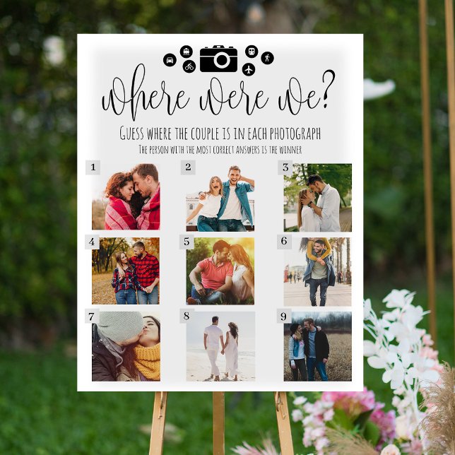 Where Were We Game Poster (Créateur téléchargé)