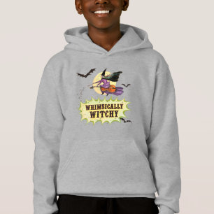 Whimsic Witchy Kids Grey Sweat - shirt à capuche
