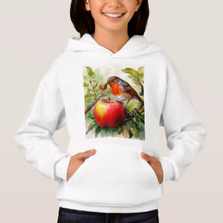 Whimsical Bird & Apple Delight