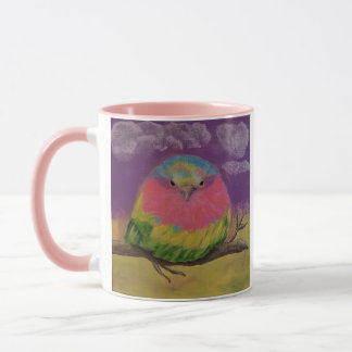 Whimsical Bird Mug Be Yself World Ajustera