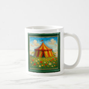 Whimsical Circus Tent Mug