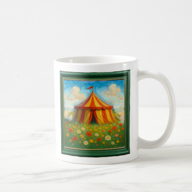 Whimsical Circus Tent Mug (Droite)