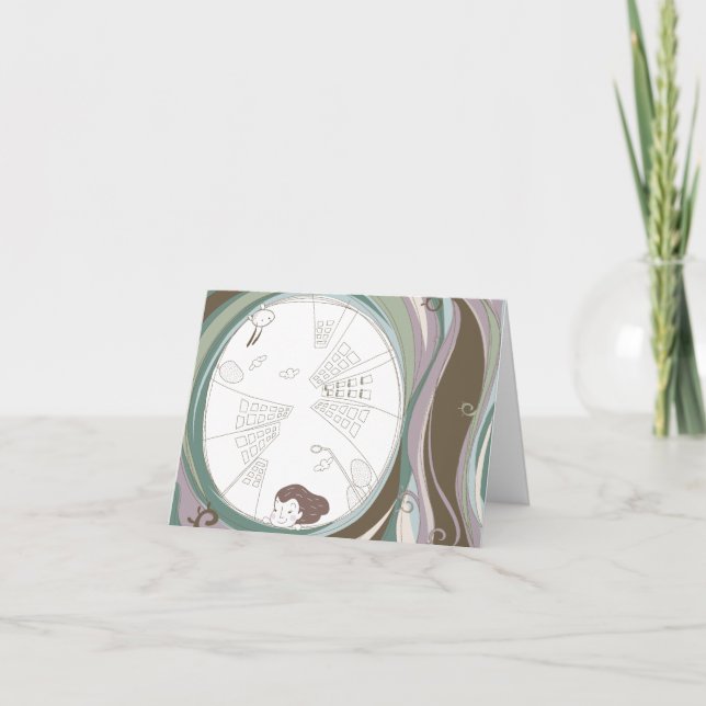 Whimsical Dreamscaps Citation 4 Carte de voeux (Devant)