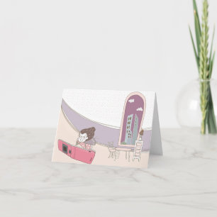 Whimsical Dreamscaps Citation 6 Carte de voeux