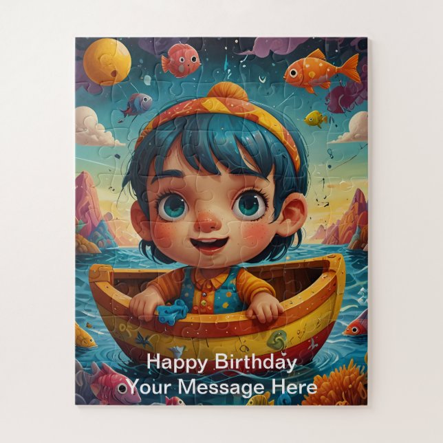 Whimsical et Jouer Design Jigsaw Puzzle (Vertical)