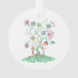 Whimsical Floral Tree 