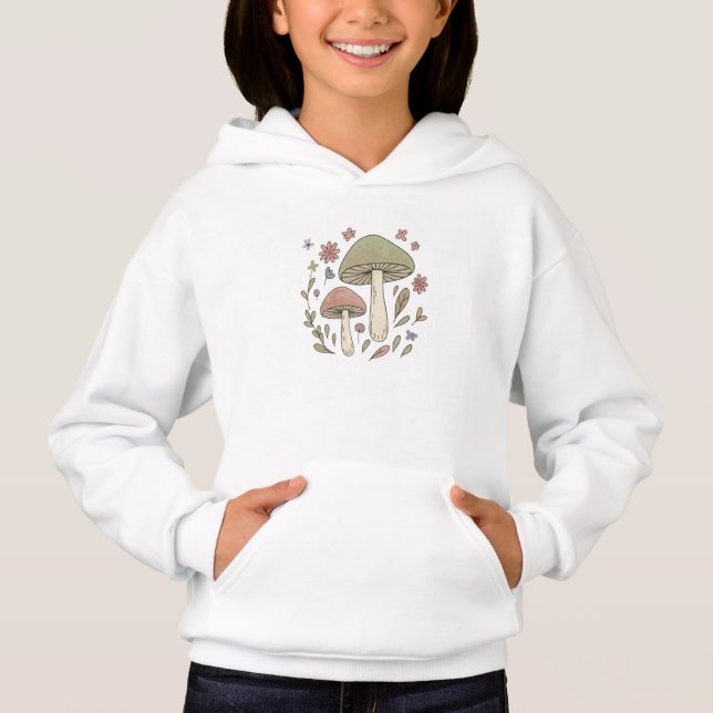 Whimsical Fungi Botanical Graphic Cozy (Devant)