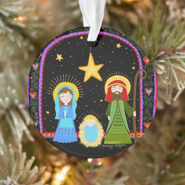 Whimsical Holy Family Christmas Inspirivity (Arbre)