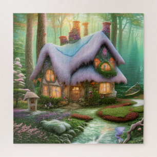 Whimsical Imaginaire Forest Shack Puzzle
