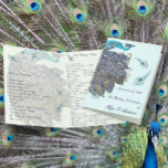 Whimsical Peacock Feathers Programme de mariage<br><div class="desc">voir plus vintage paon oiseau Peacock Wedding Invitations Vintage Art nouveau Peacock Bird Parade Mariage -voir plus Vintage Bird Products Vintage Paisley Peacock Colors ou Fuchsia and Lime Paisley Faire-part de mariage -Paisley Peacock Colours Wedding Invitations, RSVP, Save the Date and Direction or Reception Cards. Cartes RSVP et Place RSVP...</div>