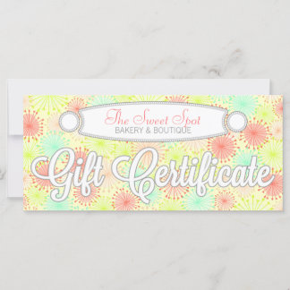 Whimsical Puffs - Certificat cadeau personnalisé