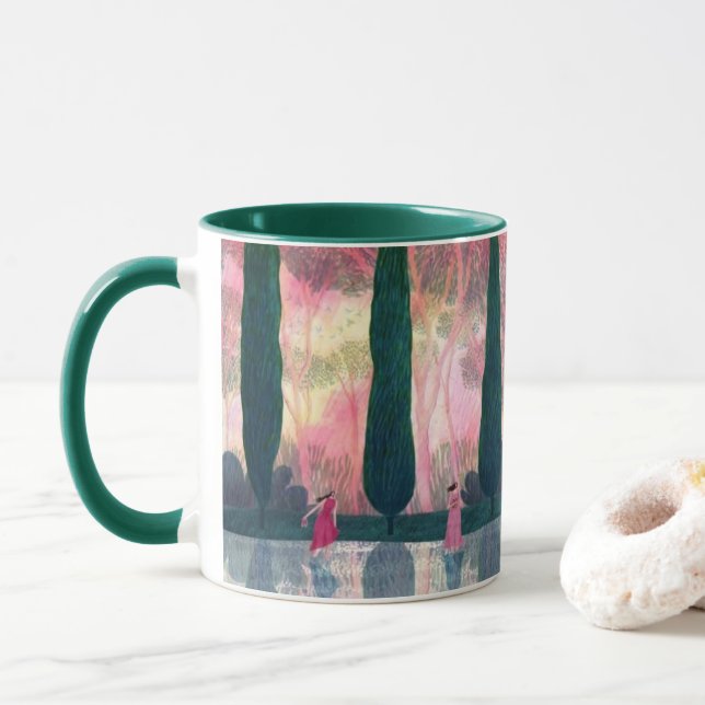 Whimsical Sisters – Kind Ones Coffee Mug of Grace  (Avec donut)