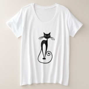 Whimsical Skinny Chat noir