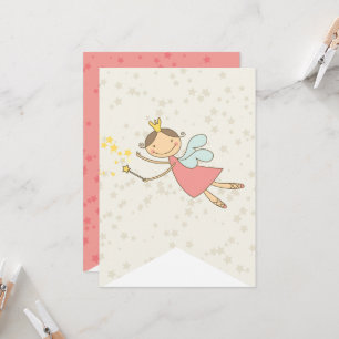 Whimsical Sweet Fairy Princesse Fille Fête d'anniv