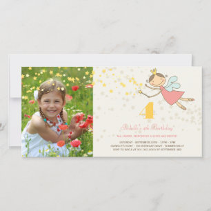 Whimsical Sweet Fairy Princesse Fille Fête d'anniv