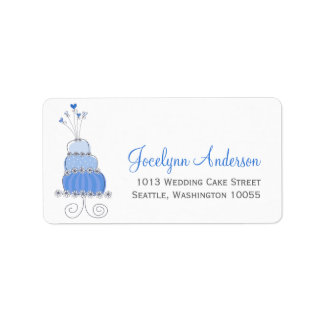Whimsical Sweet Mariage Étiquettes de adresse pers