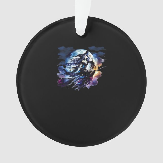 Whimsigoth Sorcière volant au-dessus de la Pleine  (devant)