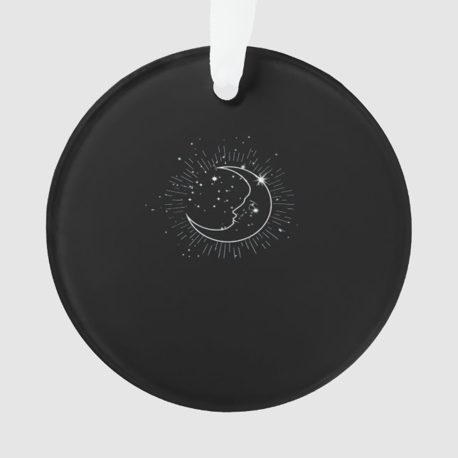Whimsigoth Starry Night Moon Witchy Classic (devant)