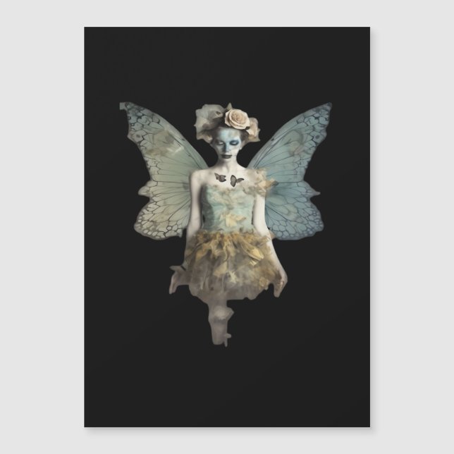 Whimsigoth Zombie Fairy Old Timey Gothique Moody A (Devant)