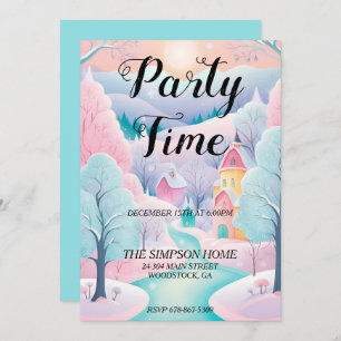 Whimsland Winter Wonderland Noël Invitation