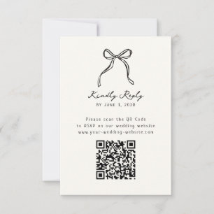 Whimssc, Mariage à main code QR Rsvp