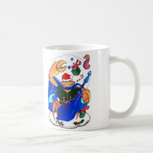 Whimssical Christmas Alaska Wildlife Coffee Mug