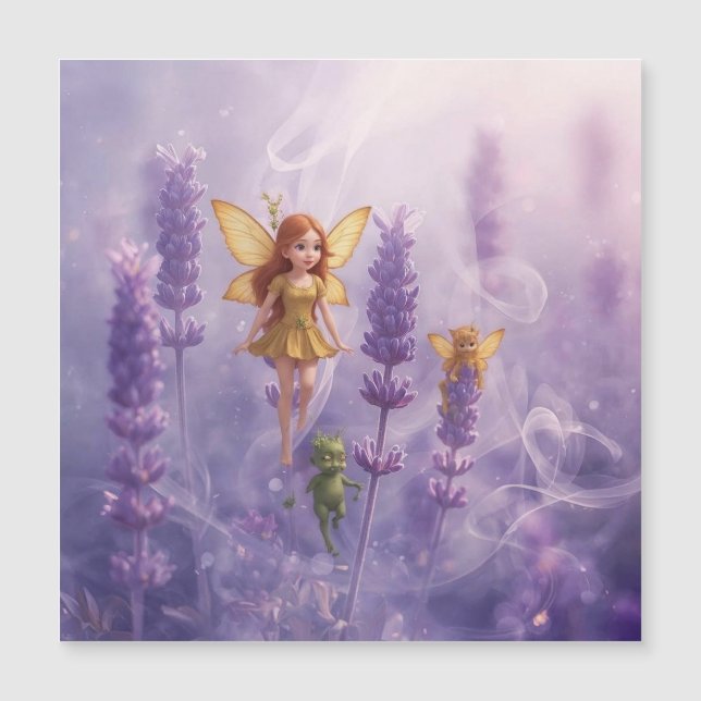 Whimsy Among the Purple Blooms (Devant)