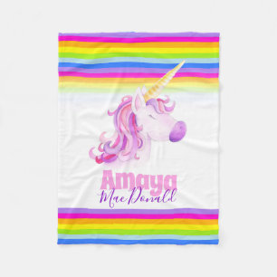 Whimsy unicorn rainbow nom couverture
