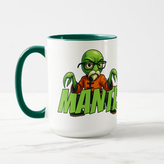 Whip Hand of the Mantis Kung Fu Mug by Phil Elmore (Gauche)