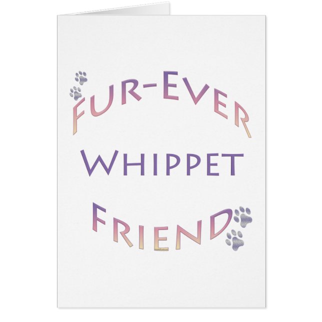 Whippet Furever Friend (Devant)