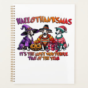 Whippet Halloween Thanksgiving Noël Oversized
