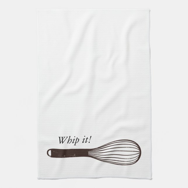 Whisk Thé Serviette de cuisine (Vertical)