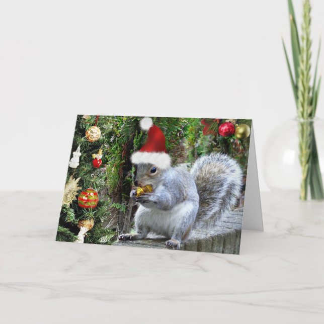 Whiskas la carte de Noël des écureuils (Devant)