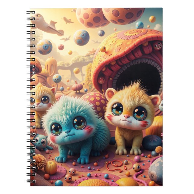 Whisker Wonderland Carnets & Journaux (Devant)