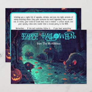 Whiskers & Sorcières : La carte Soirée des égouts