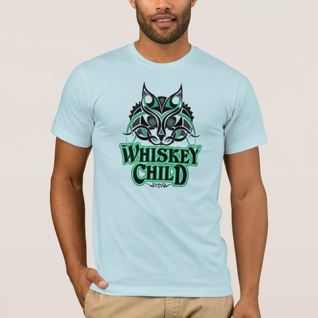 WHISKEY CHILD - T-shirt avec design Feline (Devant)