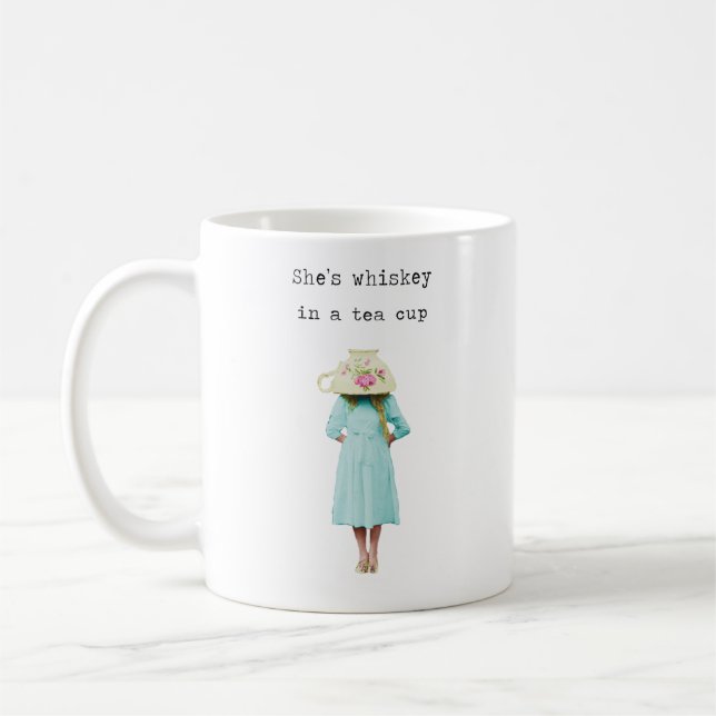 Whiskey dans une tasse de thé (Gauche)