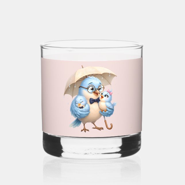 Whisky Père Oiseau Verre à Rocks (Recto)