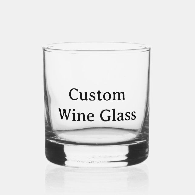 Whisky Verre à roche imprimé de 340 g (Verso)