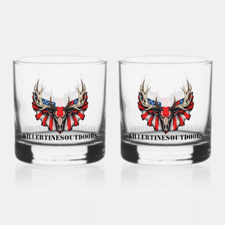 Whisky Verre à Whiskey patriotique personnalisé