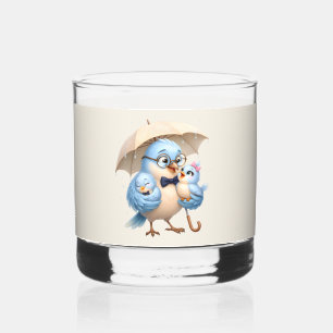Whisky Verre à Whiskey Père Oiseau Cadeau Papa